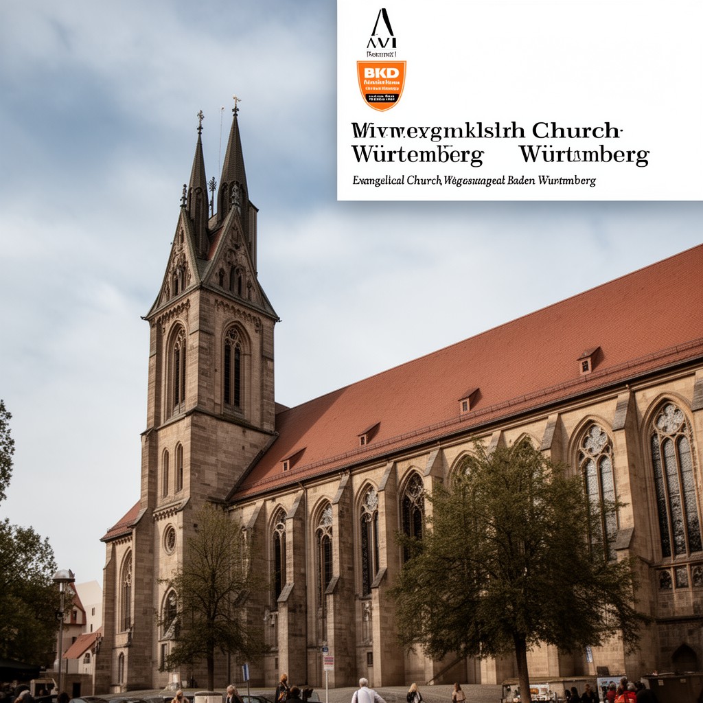 AI-generated illustration of Evangelical Church of Württemberg