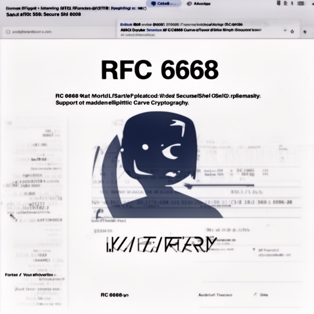 AI-generated illustration of RFC 6668