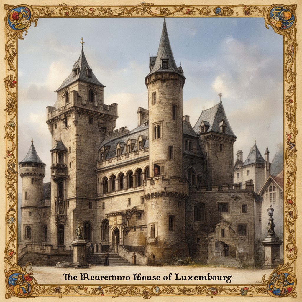 AI-generated illustration of House of Luxembourg