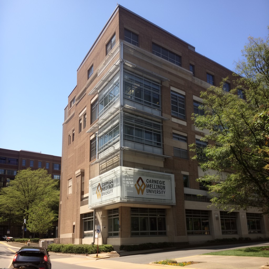 AI-generated illustration of Newell-Simon Hall