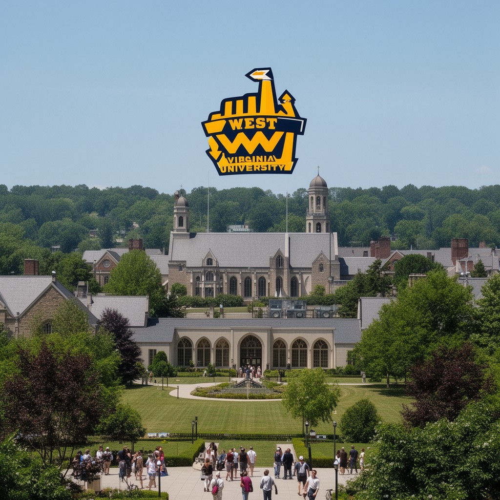 AI-generated illustration of West Virginia University