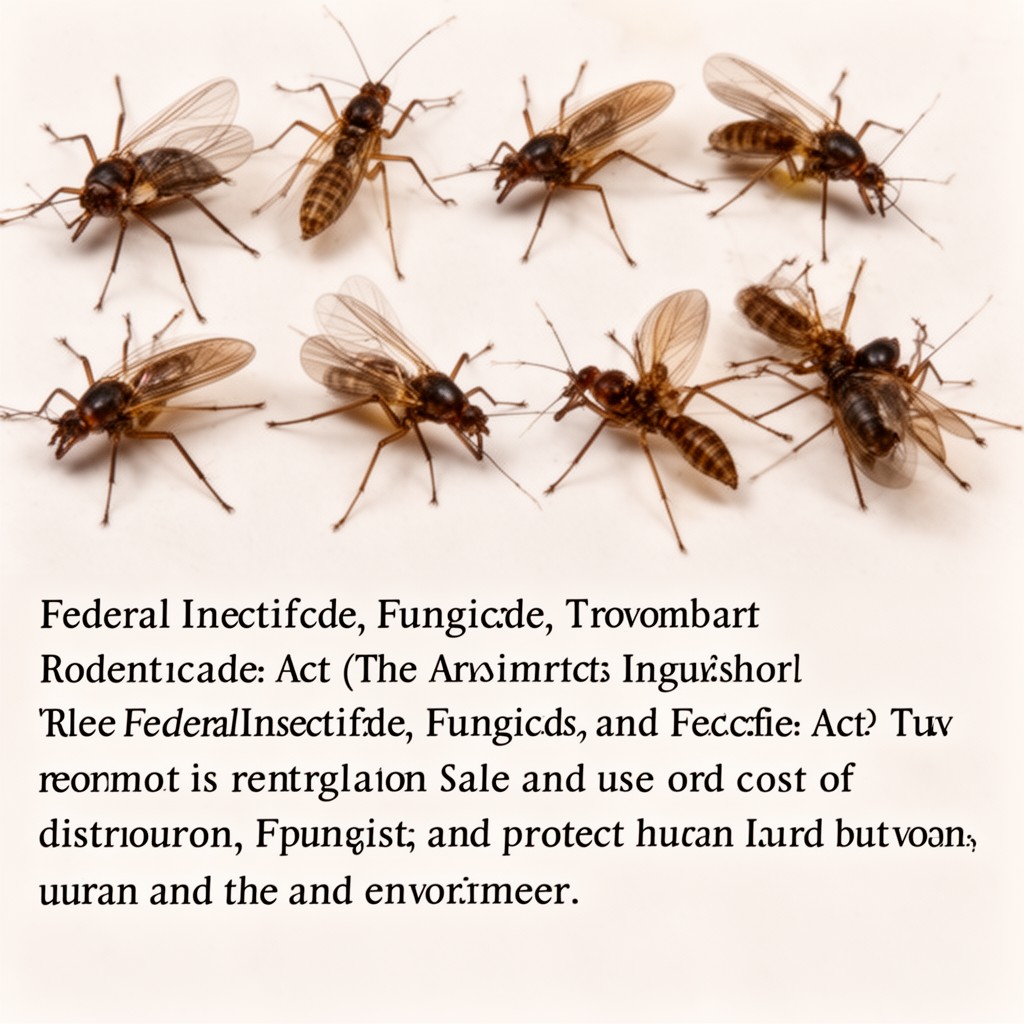 AI-generated illustration of Federal Insecticide, Fungicide, and Rodenticide Act