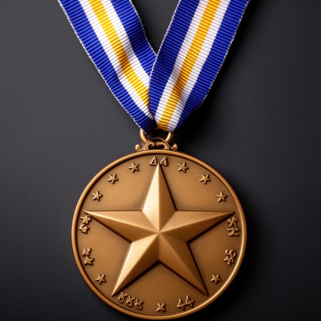AI-generated illustration of Bronze Star Medal
