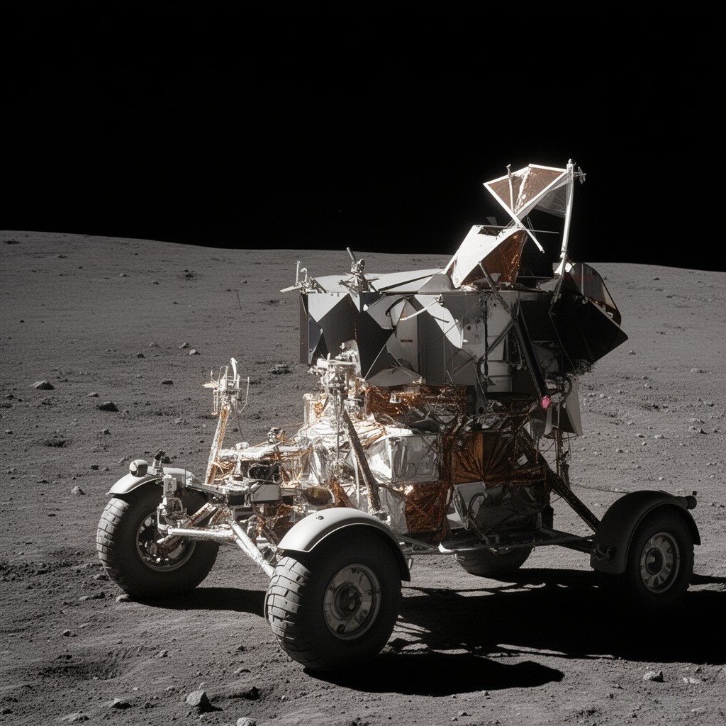 AI-generated illustration of Apollo 15