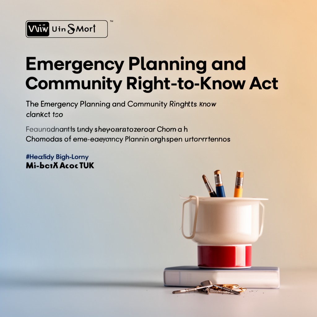 AI-generated illustration of Emergency Planning and Community Right-to-Know Act