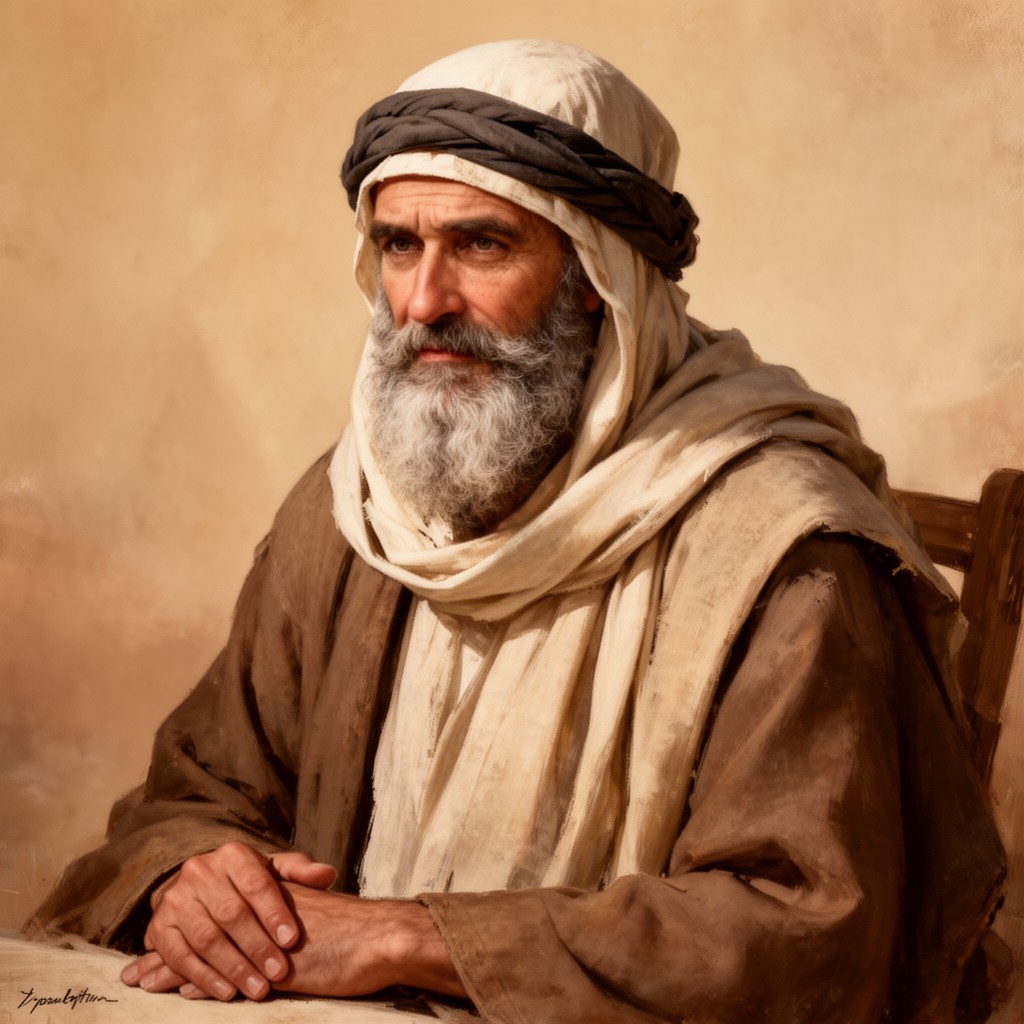 AI-generated illustration of Macarius of Egypt