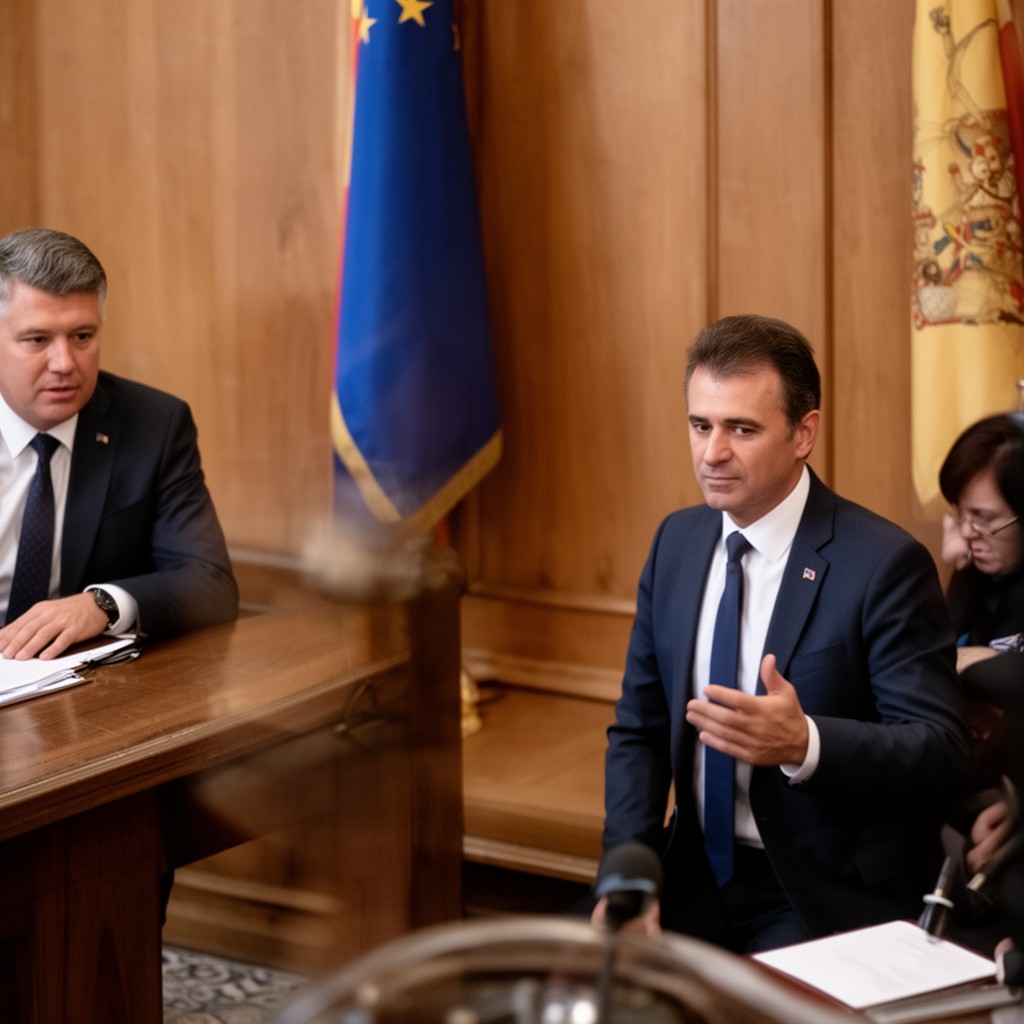 AI-generated illustration of Prime Minister of Romania
