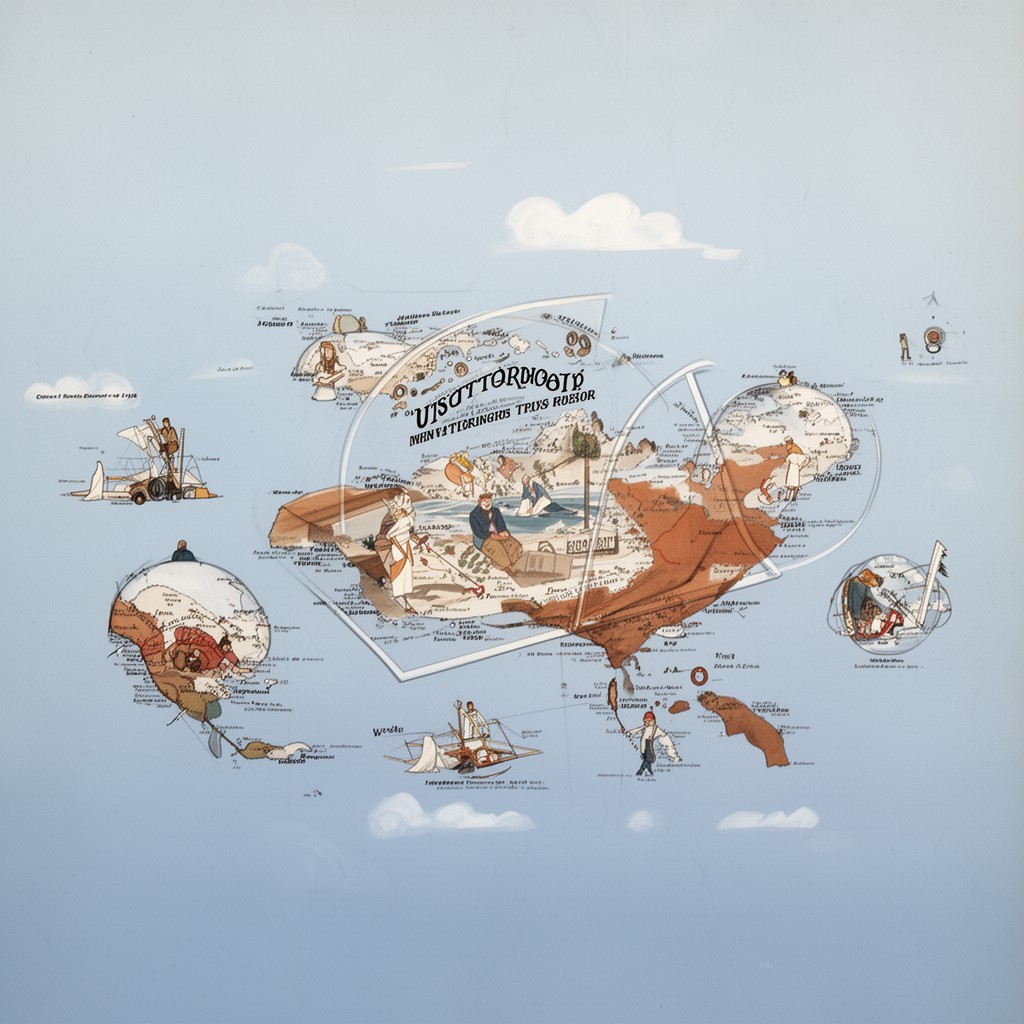 AI-generated illustration of United Nations Trust Territory