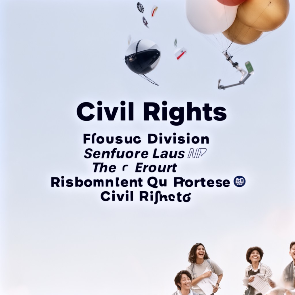 AI-generated illustration of Civil Rights Division