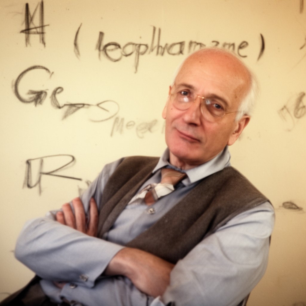 AI-generated illustration of Michael Frayn