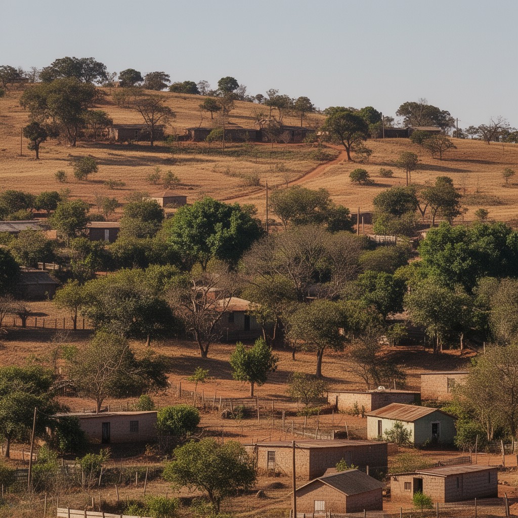 AI-generated illustration of Chivhu, Zimbabwe