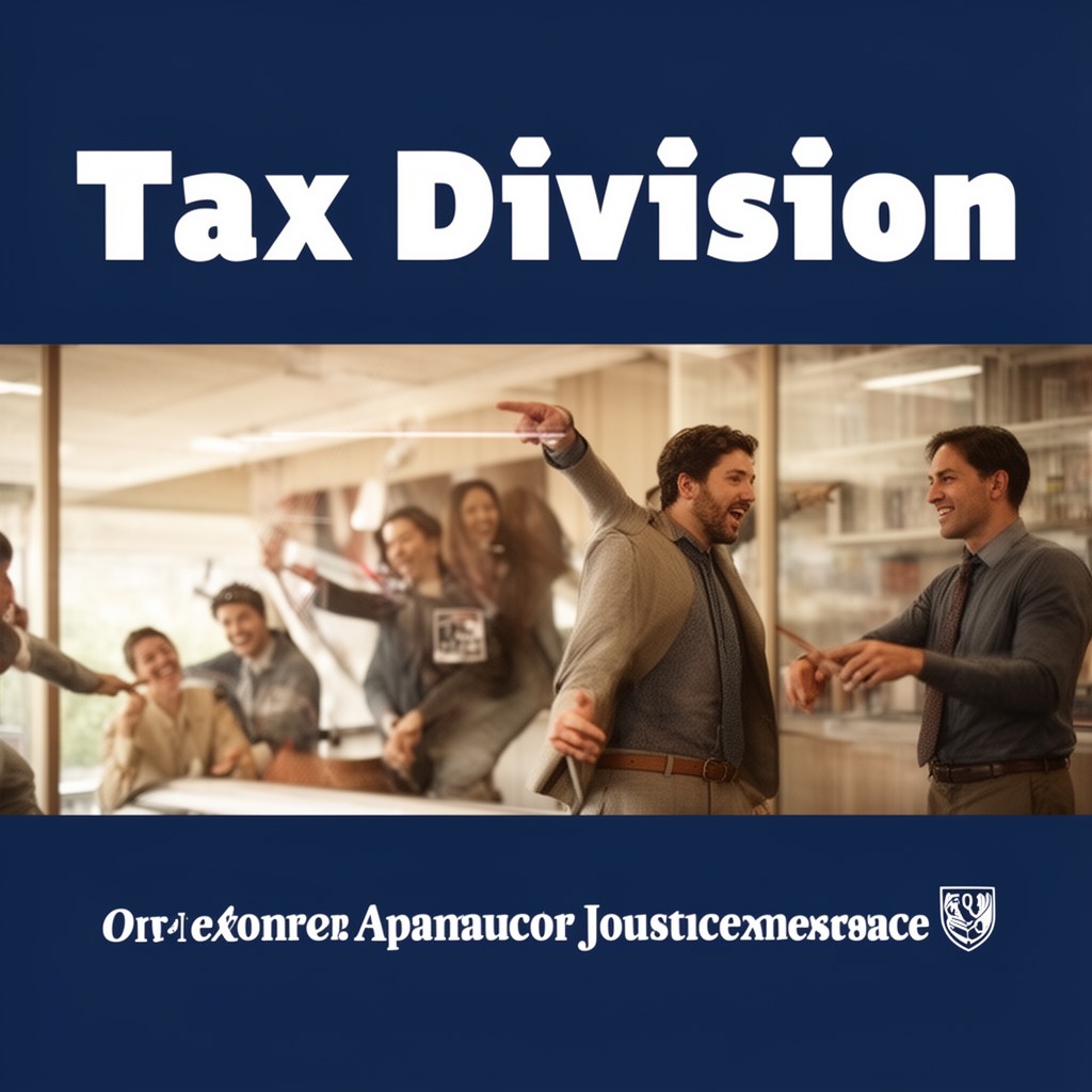 AI-generated illustration of Tax Division