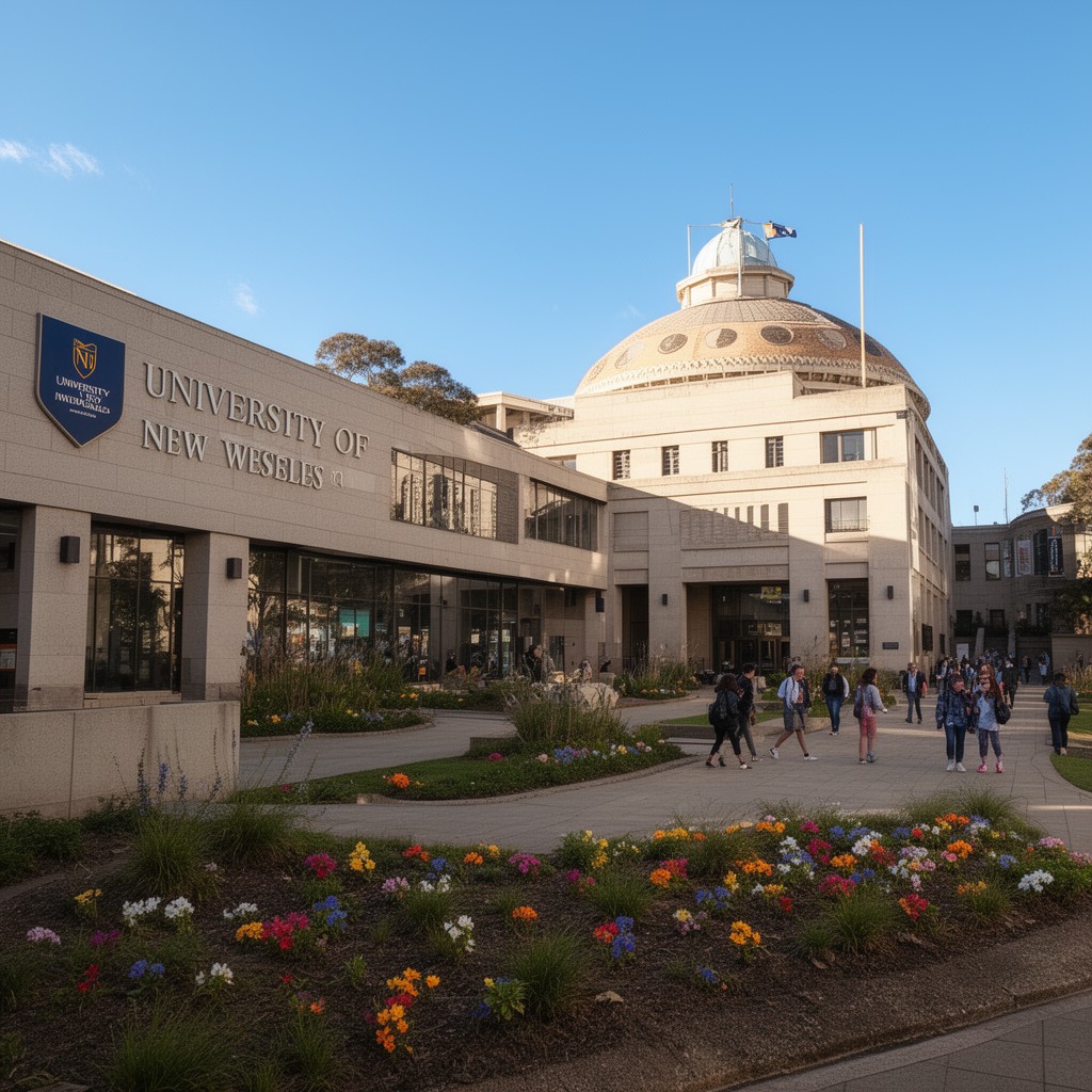 AI-generated illustration of University of New South Wales