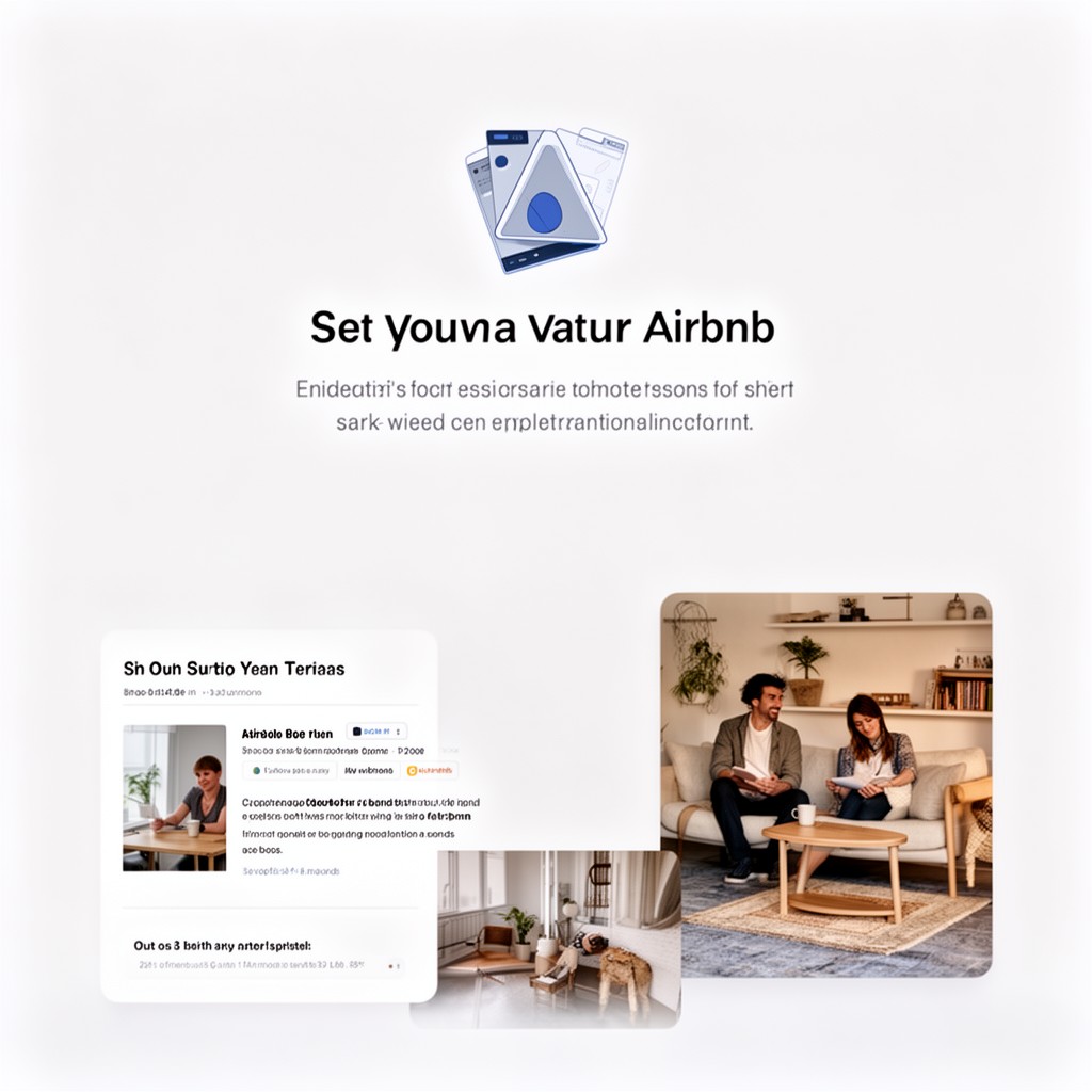 AI-generated illustration of Airbnb