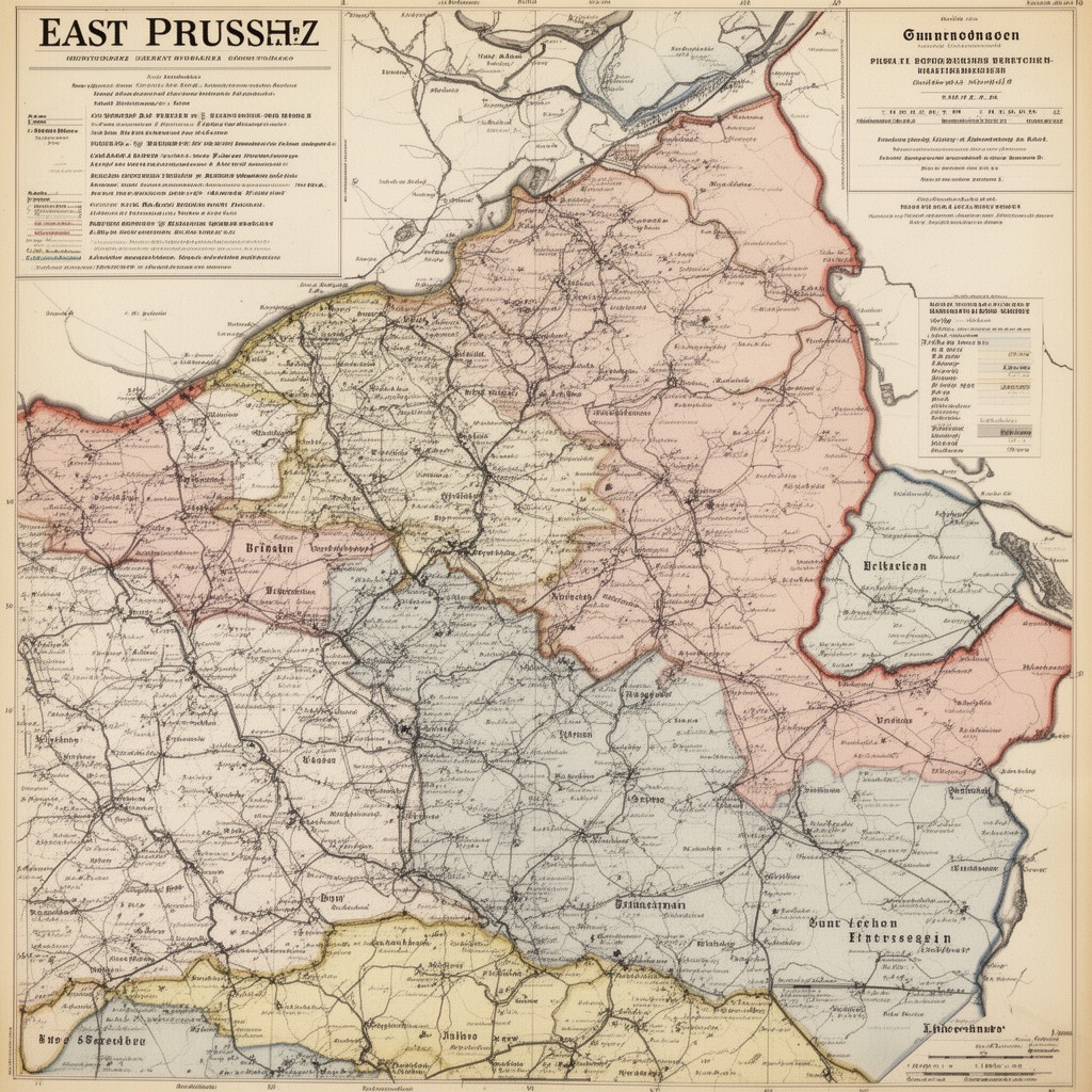 AI-generated illustration of East Prussia