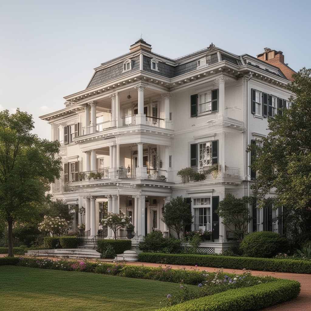 AI-generated illustration of Woodrow Wilson House