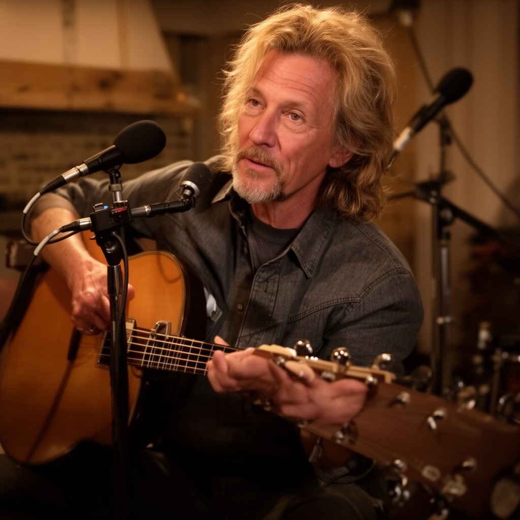 AI-generated illustration of Kris Kristofferson