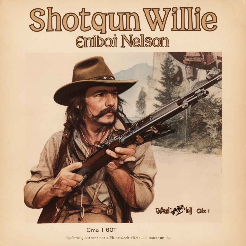 AI-generated illustration of Shotgun Willie