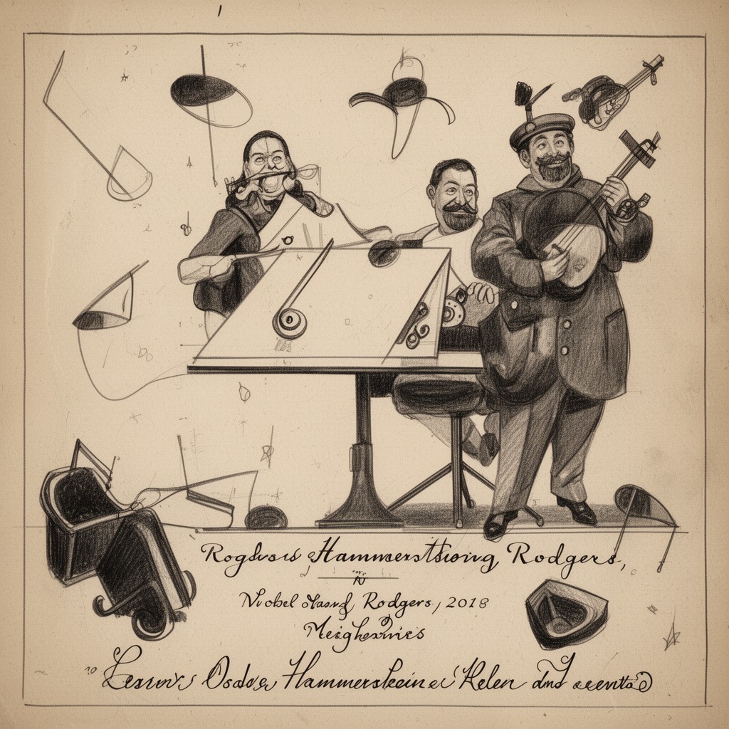 AI-generated illustration of Rodgers and Hammerstein