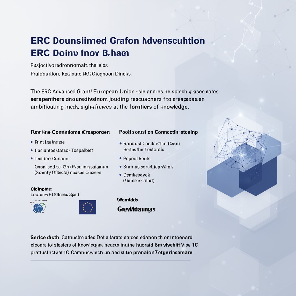 AI-generated illustration of ERC Advanced Grant