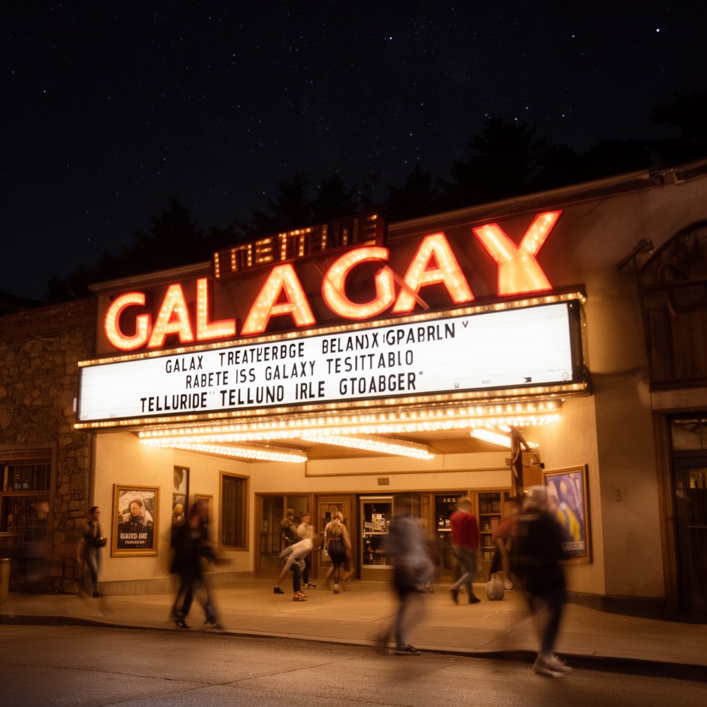 AI-generated illustration of Galaxy Theatre