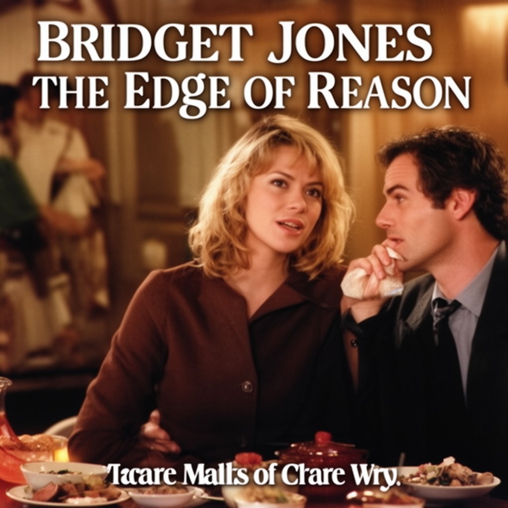 AI-generated illustration of Bridget Jones: The Edge of Reason (film)
