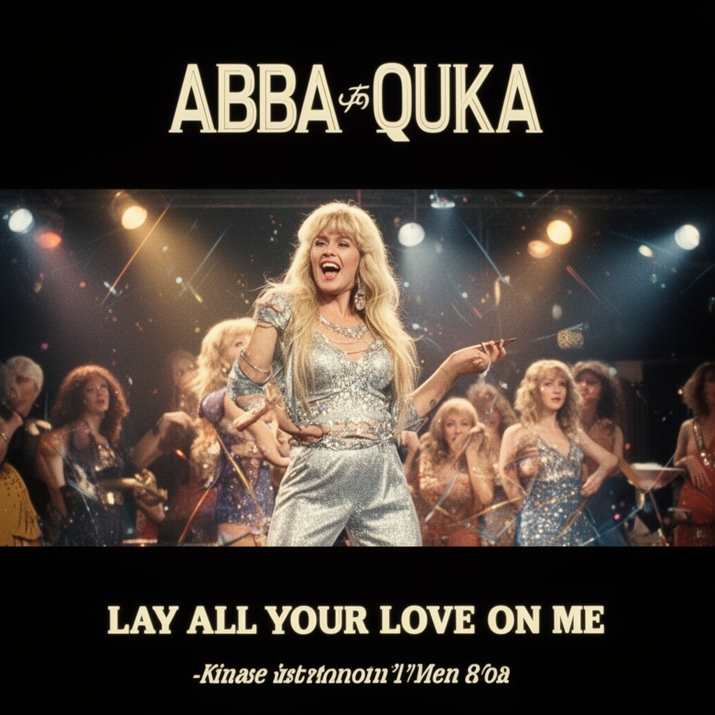 AI-generated illustration of Lay All Your Love on Me