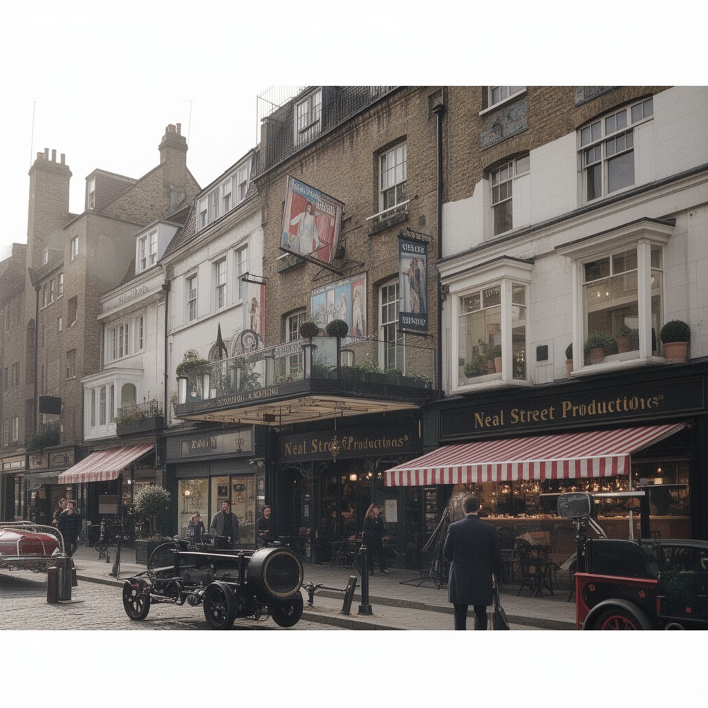 AI-generated illustration of Neal Street Productions