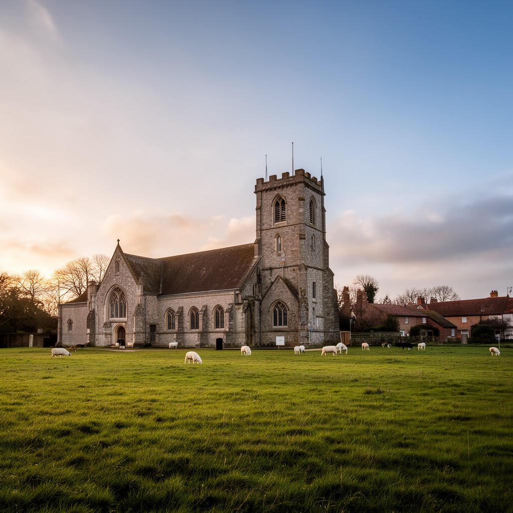 AI-generated illustration of Tilney All Saints