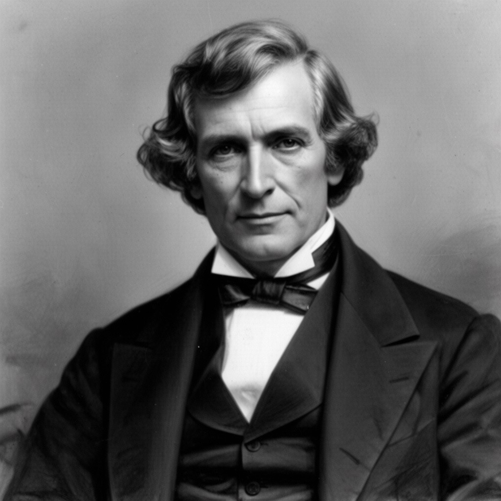 AI-generated illustration of Horace Mann