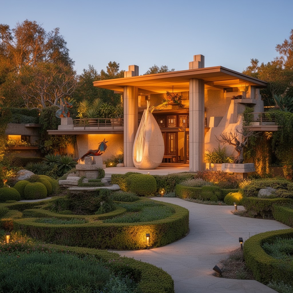 AI-generated illustration of Lloyd Wright