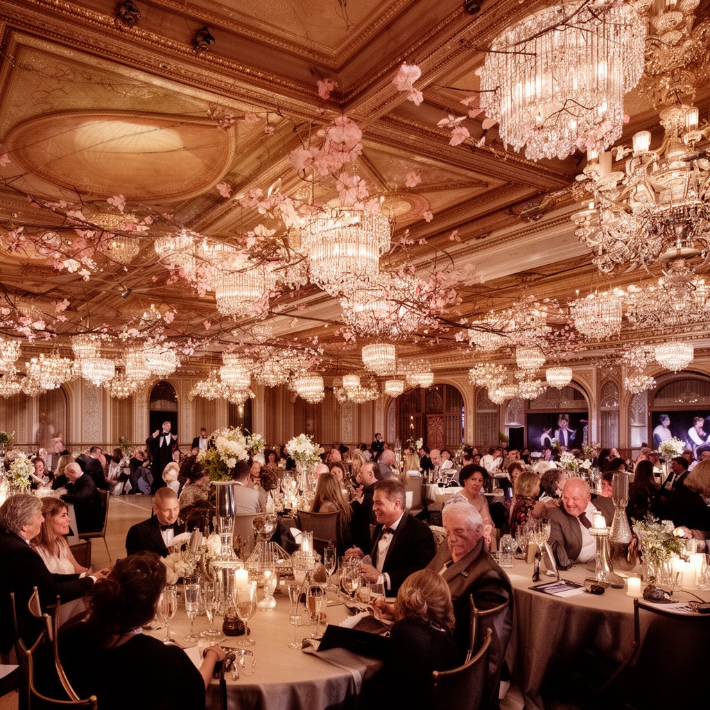 AI-generated illustration of Blossom Ballroom