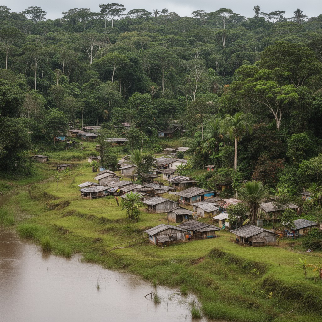 AI-generated illustration of Pastaza Province