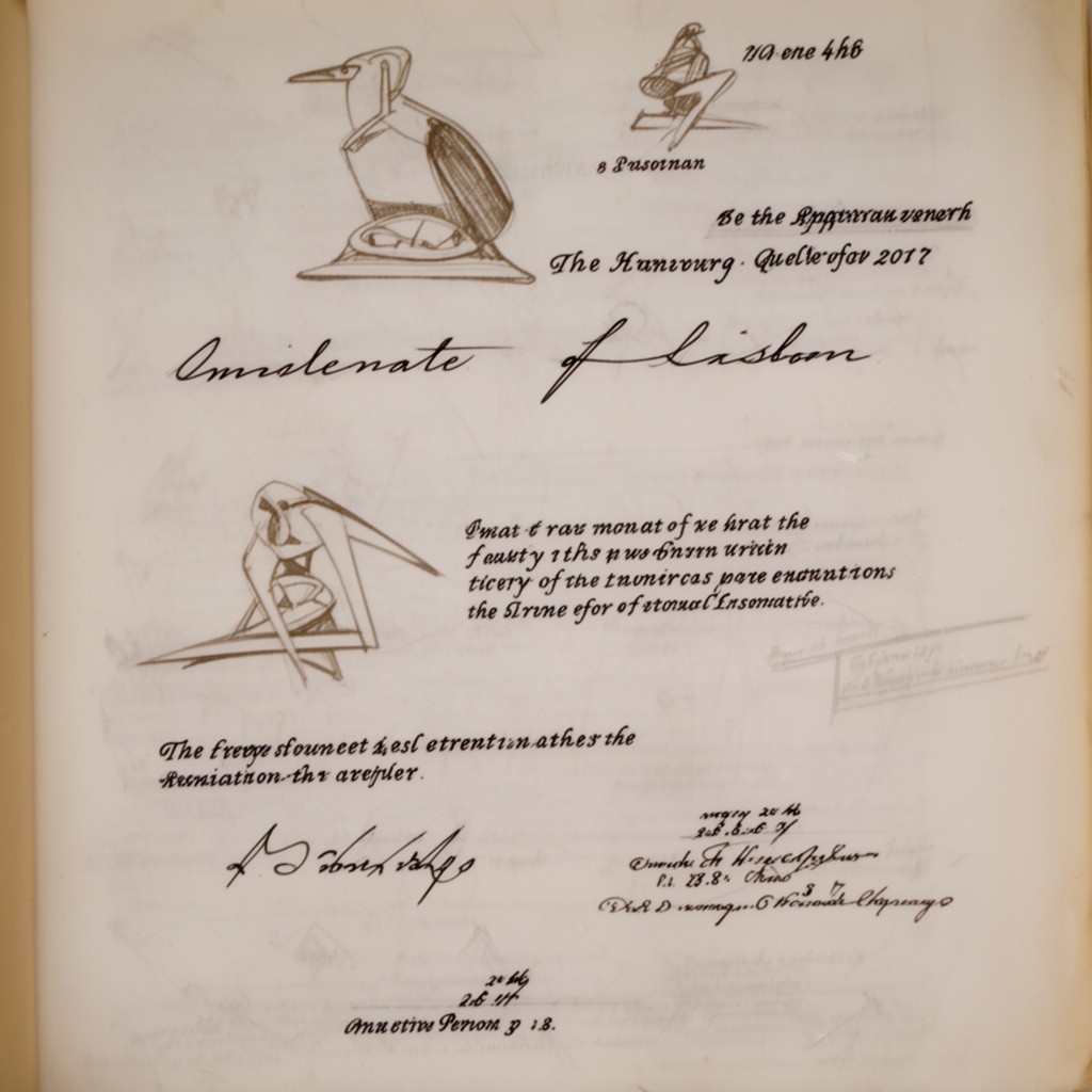 AI-generated illustration of Treaty of Lisbon