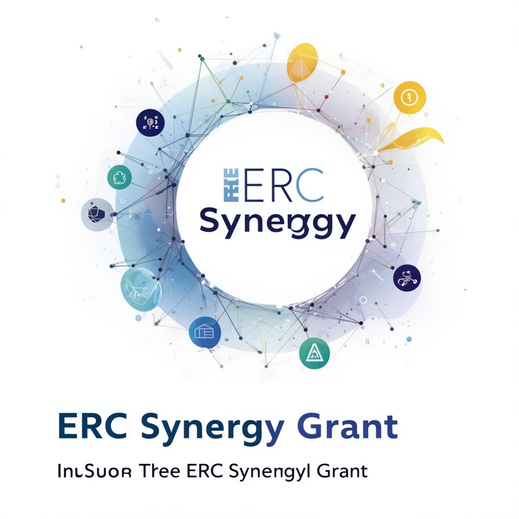 AI-generated illustration of ERC Synergy Grant