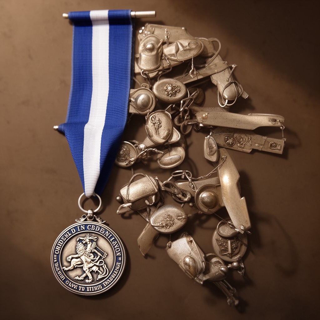 AI-generated illustration of Order of the Lion of Finland