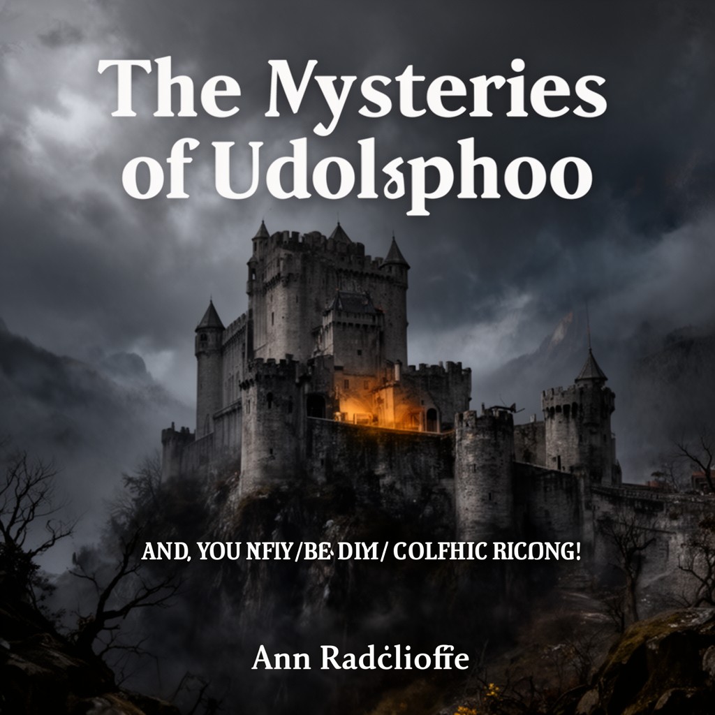 AI-generated illustration of The Mysteries of Udolpho