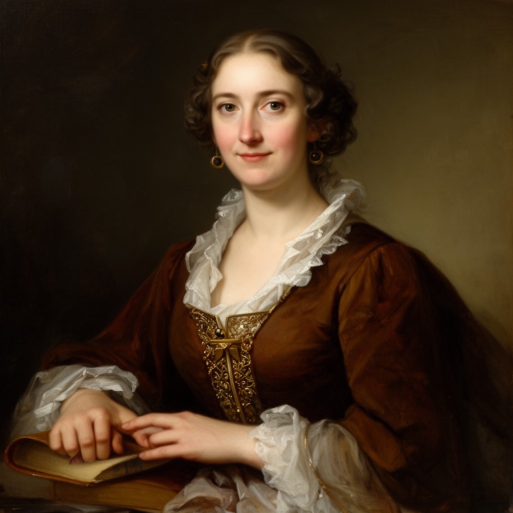 AI-generated illustration of Clara Reeve