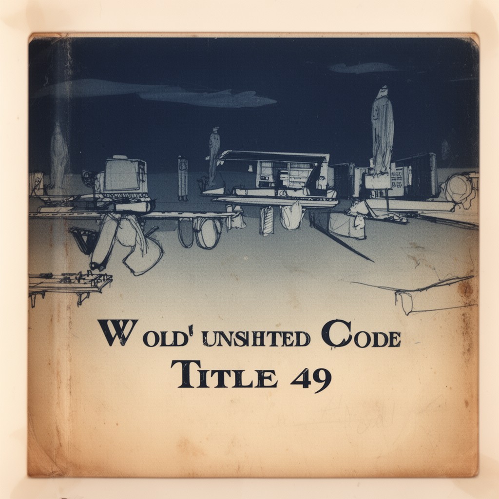 AI-generated illustration of Title 49 of the United States Code