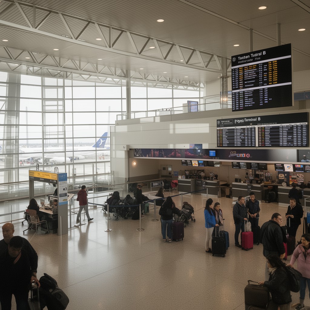AI-generated illustration of Terminal B