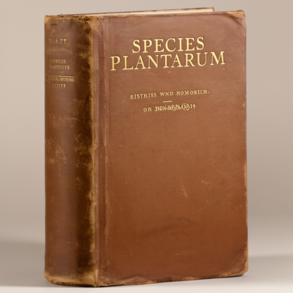 AI-generated illustration of Species Plantarum