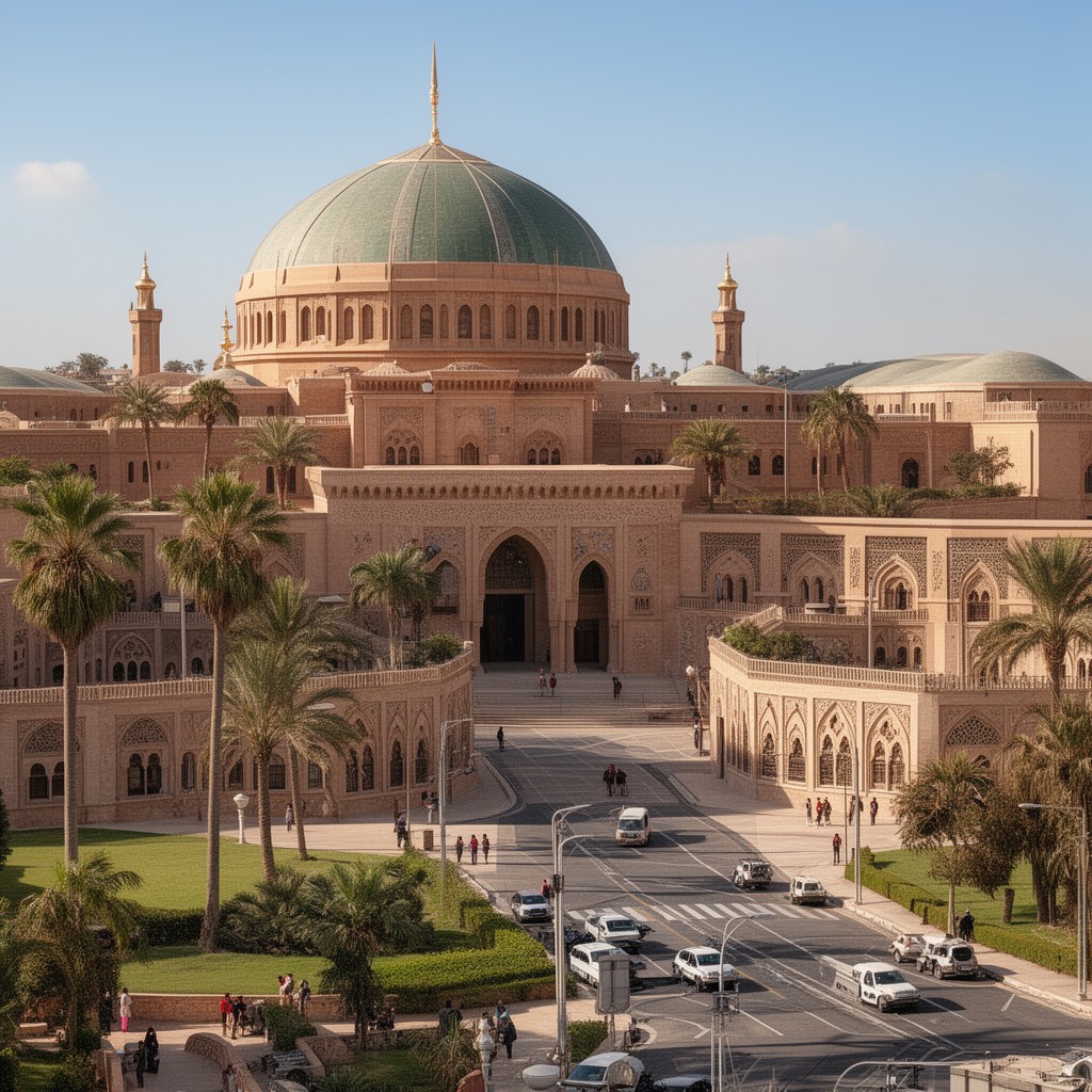 AI-generated illustration of Parliament of Morocco