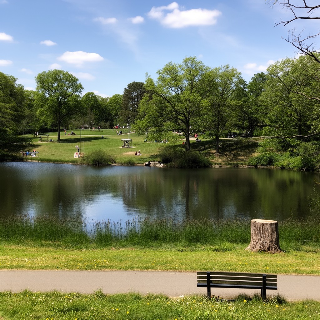 AI-generated illustration of Fellsmere Park