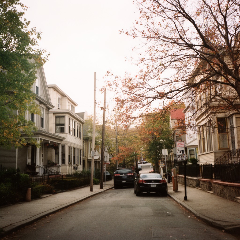 AI-generated illustration of Maplewood Historic District