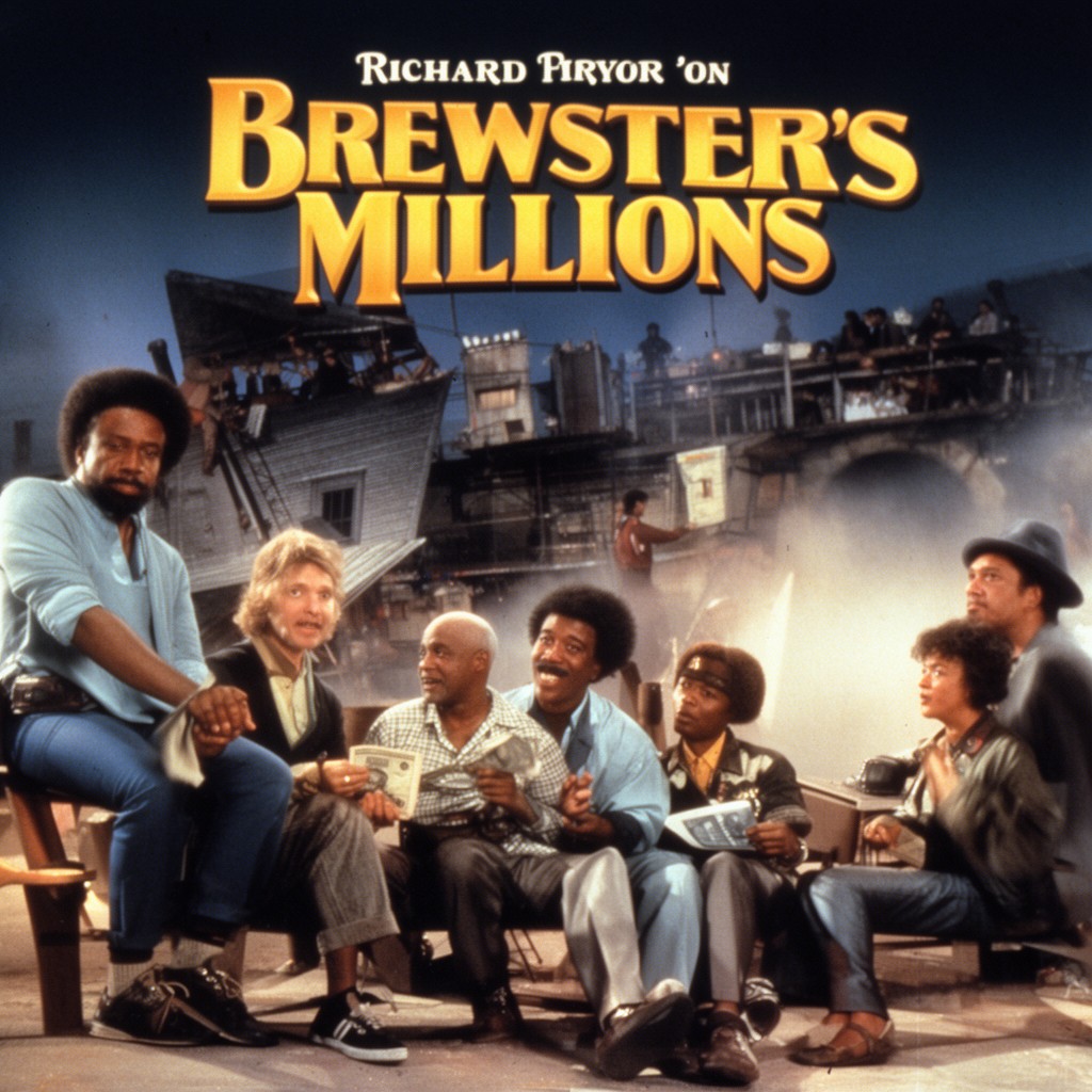 AI-generated illustration of Brewster's Millions