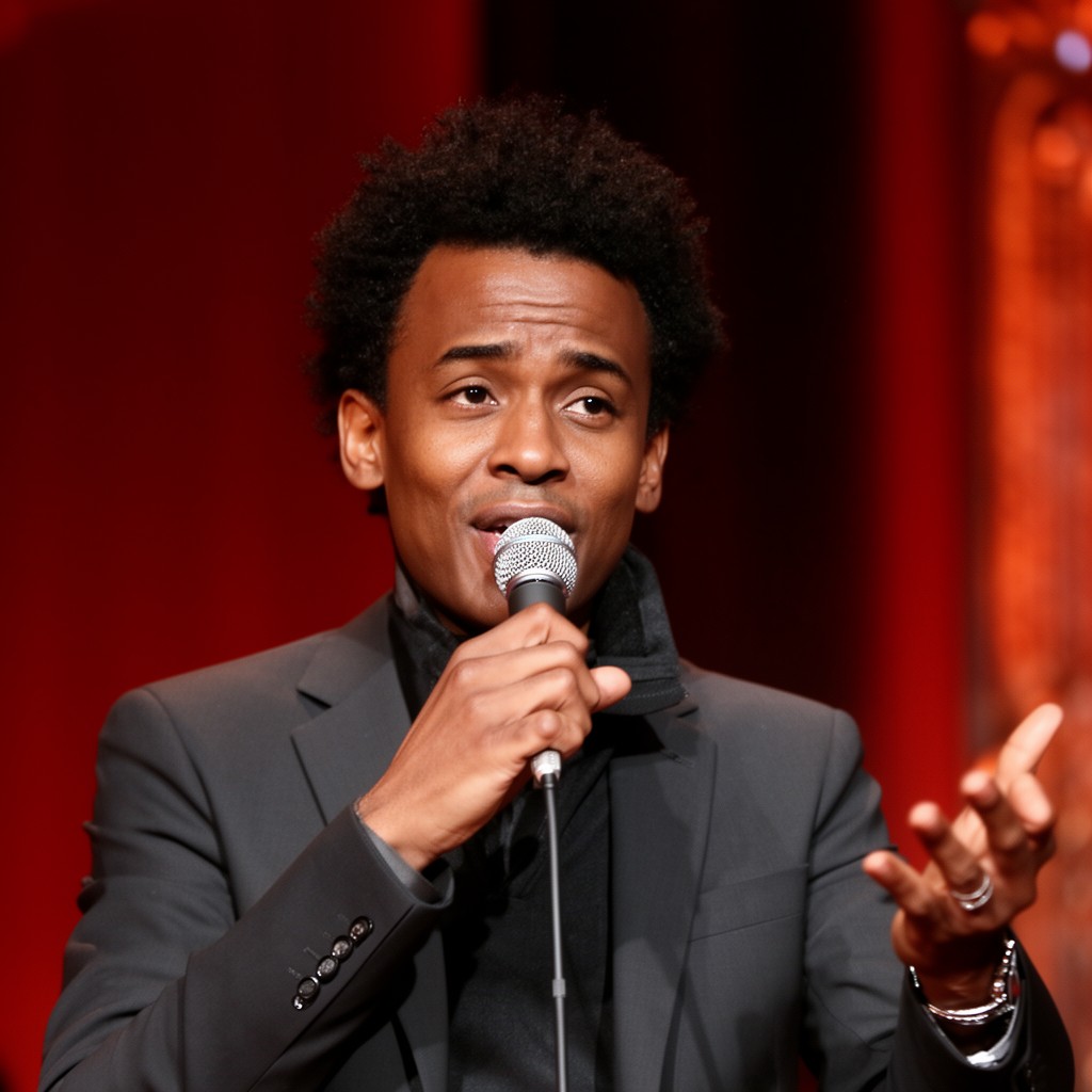 AI-generated illustration of Chris Rock