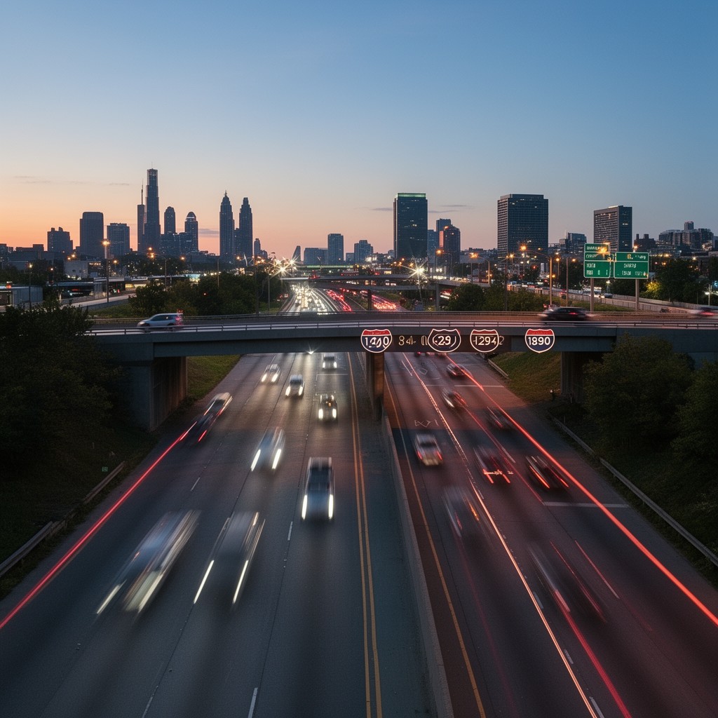 AI-generated illustration of I-290