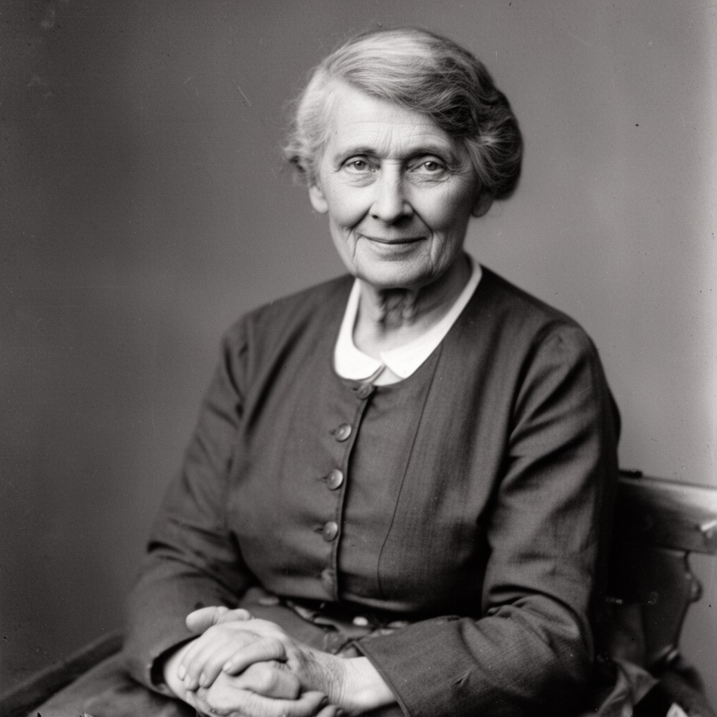 AI-generated illustration of Jane Addams