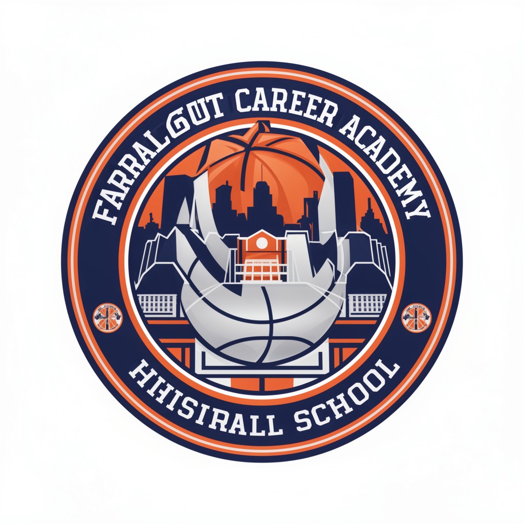 AI-generated illustration of Farragut Career Academy High School