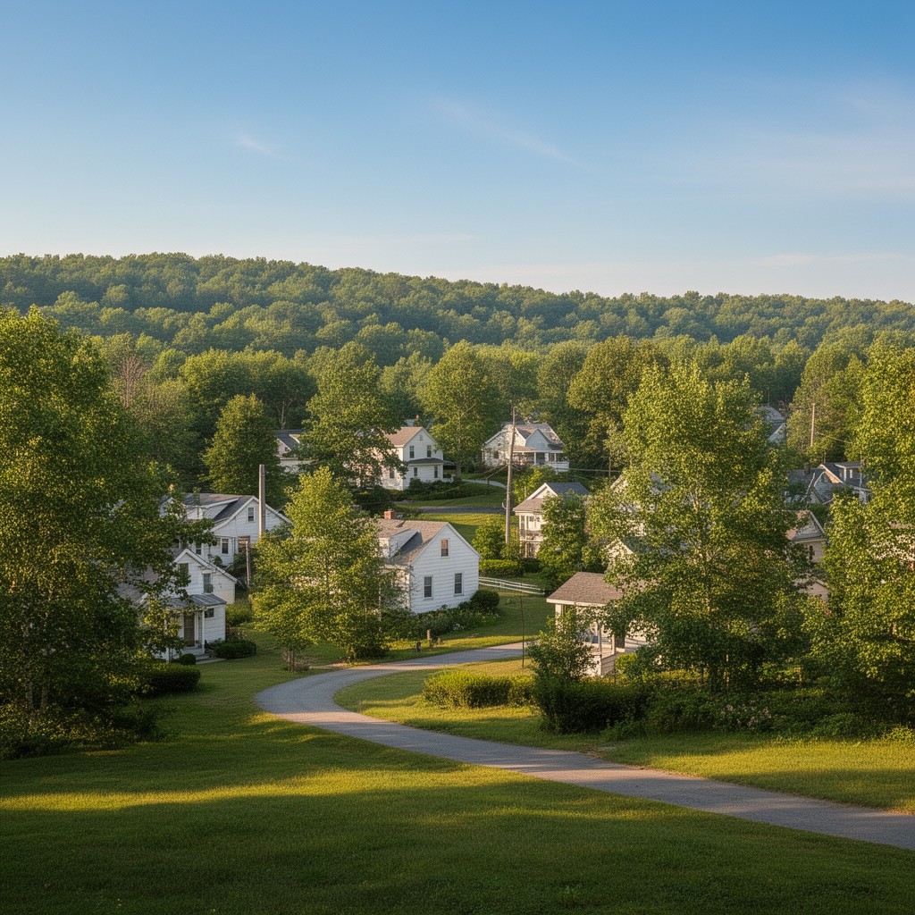 AI-generated illustration of Brewster Hill